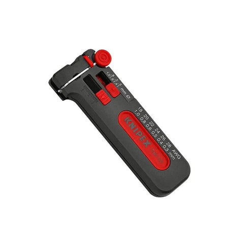 Mini Wire Stripping Tool For AWG 18-28, Pro Grade Handheld Wire Stripper, Easy Grip Comfort, Durable All Metal Build
