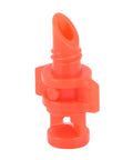 Red plastic component of 360 Degree Micro Sprayer For Crops And Lawn Irrigation, Plastic Atomized Sprinkler For Trees And Greenhouse Use