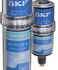 TLSD 125/FP2 Dist Greases Top Notch Bearing Lubricant in factory new condition shown in dual dispenser bottles