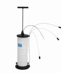 Slick Hand Pump For Quick Fluid Transfer! This 9L Manual Extraction Tool with 1 Meter Hose for draining liquids safely.