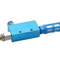 Rock Solid Industrial Vacuum Generator For Pneumatic Manipulators And EGR Valve Solenoids with blue metal casing.