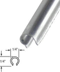 Stainless Steel Patio Door Track Cover For Sliding Glass Doors, Easy Fix For Worn Tracks, Keeps Doors Sliding Smooth Like Butter