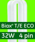 Energy Saving Triple Biax CFL Light Bulb 32 Watt 2400 Lumen GX24Q 3 Base 10 Pack For Your Table Lamps Enclosed Fixtures 4100K Cool White Lighting Long Life