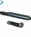 Heavy Duty Tie Rod End And Drag Link Steering Linkage Kit For Dodge Ram 1500 2500 3500 Trucks in black finish, showing linkage assembly.