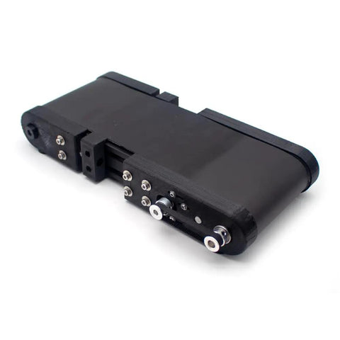 Compact Mini Conveyor Belt With Variable 12V DC Motor Rolling Smoothly Through DIY Builds Featuring Durable PVC Track And Sturdy Aluminum Base Designed To Help You Hit The Ground Running On Every Project