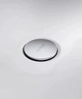 Heavy Duty Universal Clicker Drain With Overflow Polished Chrome Bathroom Sink Fixture featuring sleek design and quarter inch connection.
