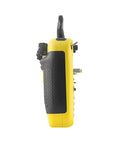 Side view of TX15 V5 ELRS 16CH 2.4G Hall Gimbals ExpressLRS 3.5 Inch IPS Screen OpenTX EdgeTX Compatible Remote Controller Mode 2 Yellow
