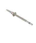 Premium SFU1610 Ballscrew Kit With Machined Ends For High Speed CNC Builds, featuring a precision machined shaft and flanged ends.