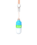 Image of Scuba Dive Signal Light For Night Dives, High Visibility Underwater Marker Beacon with a blue cap, 360-degree lighting feature.