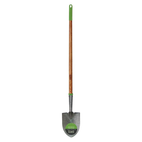 Steel Floral Shovel With Tempered Blade For Tight Space Digging Cushioned Grip Handle Durable Hardwood Shaft Power Collar For Strength