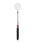 2-Pack Inspection Mirror Tools with 2-Inch Round Heads and 24.5-Inch Telescoping Handles for Auto, HVAC, and Weld Inspections