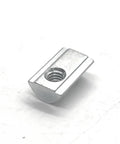 Drop-In T-Nut With Spring Ball Self Aligning 1/4-20 Tap For 15 Series Aluminum Extrusion 24 Pc Pack Silver 80/20 Profile