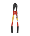 18 Inch Bolt Cutter With Steel Handle And Heavy Duty Vinyl Grips, Center-Cut Jaws For Soft To Hard Metals, tool in upright position