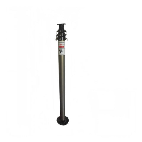 Beefed Up Pneumatic Telescopic Mast Replaces Worn Poles Six To Twelve Meters strong black metal design for heavy-duty lifting.