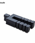 Heavy Duty Stack Shim Levelers For Windows And Doors 4 1/8 X 1 7/8 X 1/16 Inches Rock Solid Black Wedge Spacers 224 Pc Pack layout.