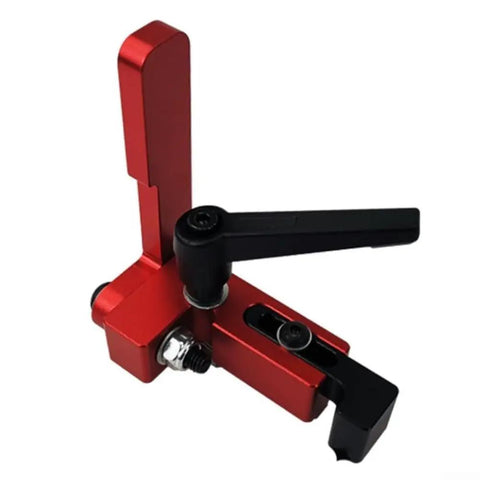 DIY Ready Heavy Duty T Slot Miter Track 75 Type T Rail Router Fence for Table Saw in aluminum, side view