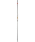 Pro Grade Glass Volumetric Pipette 10 mL With 0.02 mL Tolerance, Red Band, Class A Laboratory Precision Tool For Accurate Measurements