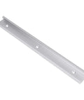 Built Tough Solid Aluminum T Slot Track for woodworking and jigs, 300mm length, with mounting holes for precise, smooth fits.