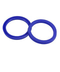 Cool Pu Uhs Hydraulic Oil Seals For Cylinder Piston Shafts 5 Pack Multiple Sizes Like 31.5mm Blue Polyurethane Rings