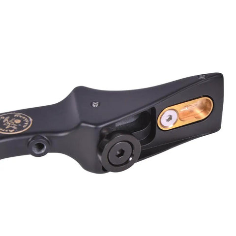 17 Inch ILF Takedown Recurve Bow Riser Premium Ergonomic Grip Built Different for Right Handed Archers Smooth Draw Action Forged Aluminum Build Dead On Accuracy for Weekend Target Practice