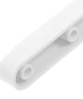 Close-up of Two Pack 180mm Side Mount Drawer Slides White Cabinet Glides With Rail Guide for Dresser and Furniture Replacement