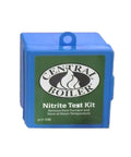 Blue nitrite test kit box for boiler water systems with Central Boiler logo, product includes pH strips, easy for regular furnace checks.