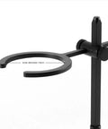 Elevate Your Daily Grind With This Slick Adjustable Pour Over Coffee Stand And Aluminum Dual Filter Cup Holder quick release arm detail.