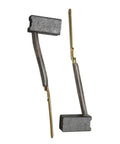 Heavy Duty Replacement Carbon Brush Set For DeWalt Tools Fits D26441 D26441K D26451K D26453K M66 2PK 2 Pack showing two carbon brushes.