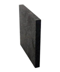 High Temp Pro Grade Graphite Block Plate With Thermal Stability 100x100x10mm Square Electrode Graphite Plate side view