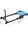 Indoor Bike Trainer Stand For Home Cycling Heavy Duty Aluminum Alloy Frame With ABS Roller dimensions 135cm x 47cm