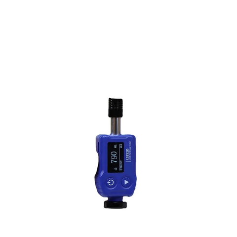 Digital Portable Leeb Hardness Tester For Aluminum Alloy Steel Built Like A Tank Metal Durometer Gauge With Rock Solid Accuracy and Multi Angle Detection For Zero Hassle Field Testing, blue handheld device.