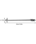 Stainless Steel Hatch Lid Support Spring For Small Boats And Storage Boxes, Beefy Heavy Duty Spring Return Hardware That Keeps Lids Open Securely For Easy Daily Maintenance, Boating, And Marine Deck Locker Use, 24cm x 4cm