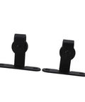 Full Extension Drawer Slides Hardware Kit With Quiet Glide for cabinets and cupboards heavy duty load bearing tracks, black latches