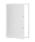 Drop Dead Durable 24X36 Thickened Aluminum Access Panel For Drywall And Ceilings with an open door design for easy access.