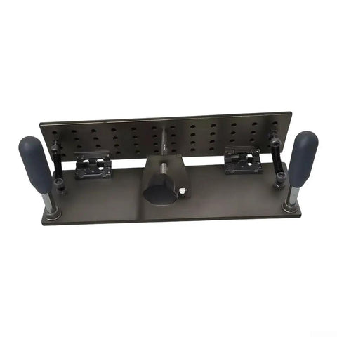 Evenoonest Portable V Clamp Sanding Machine stainless steel mounting bracket for handheld belt sander precise edge grinding