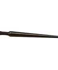 Beefy Half Inch Drive Construction Ratchet Spud Handle Black 15 Inch Length Heavy Duty Mechanic Grade Tool on white background