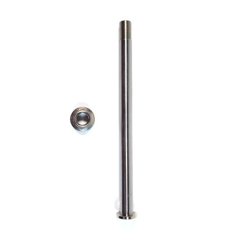 Beefy Steel Rear Axle With Nut Replacement For Sur Ron Light Bee X S Segway X160 X260, Heavy Duty Direct Fit Bolt On Upgrade