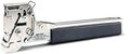 Classic Hammer Tacker That Uses Duo-Fast 75 Series Staples Or Spotnails 35076 And 38509, Black Finish, heavy-duty metal tool detail