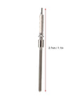 Durable Silver Alloy Watch Movement Stem 0.9mm or 1.2mm Replacement for 7750 shown with 2.7cm length
