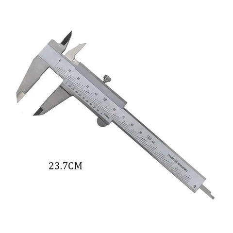 Vernier Caliper Industrial High Precision Stainless Steel, 23.7cm, for precise measurements in industrial and DIY use.