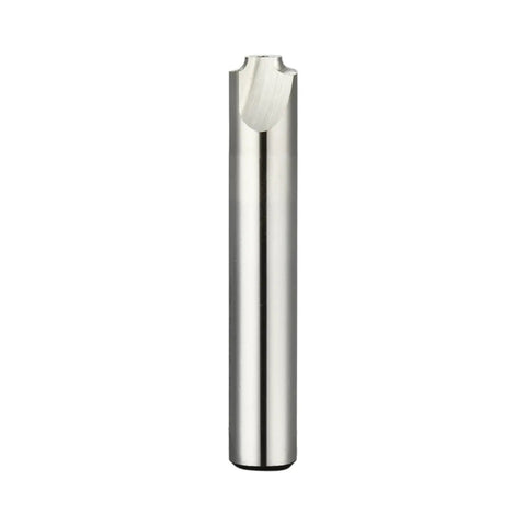 2 Flute HSS Corner Rounding End Mill With 8mm Shank For Mould Milling Straight Shank CNC Cutter R1 Radius 6mm Cutting Diameter 60mm Total Length