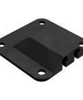 Thru Hull Marine Grade Waterproof Clamshell Pass Through Wire Gland Fitting for Kayaks and Small Boats, black durable ABS TPU