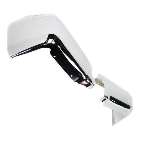 Upgrade Your Ride With Premium Steel Rear Bumper End Caps For Ford F150 2009-2014 Chrome Finish Left And Right Side Fitment Includes FX4 Lariat Platinum STX XL XLT SVT Raptor Limited Models Perfect Upgrade! chrome steel rear bumper end caps, left and right