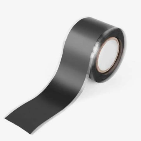 5 Cm Wide Waterproof Silicone Self-Adhesive Tape For High Temp Use, DIY Friendly For Electrical Wire Insulation And Plumbing Leak Repair
