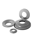 One Quarter Inch Belleville Washers Conical Disc Spring 304 Stainless Steel Heavy Duty Value Pack With Narrow Medium Wide Edges For Mechanical And DIY Builds Needing Rust Proof Durability Save For Pros Who Demand Quality Parts That Lock Tight For Sure, assorted sizes