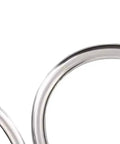 Close-up of Heavy Duty Thick Transparent PU Gas Hose 10 Meter Length with 4mm, 6mm, 8mm outer diameters, curved view.