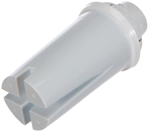 Close-up of a single cartridge from Three Pack Water Filter Cartridges For Clean Tasting Hot And Cold Drinks, reduces chlorine and limescale.