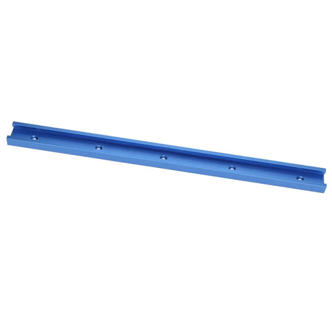 Beefy Aluminum T Track Miter Jig For Router Table Anodized Blue Guide Rail With Quick Acting Clamp 800mm 1000mm 1220mm Options Durable Pro Grade Woodworking Tool For Smooth And Repeatable Cuts - anodized blue aluminum T-track