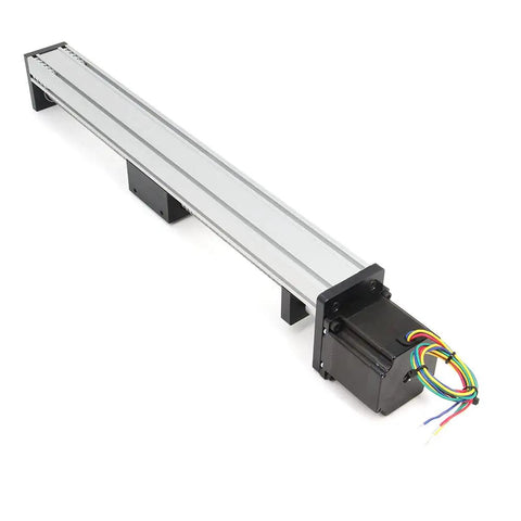 300mm Travel Linear Rail Guide Kit With Square Rails And SFU1605 Ballscrew For DIY CNC Router X Y Z Linear Stage Actuator Nema 23 Motor Included, aluminum linear stage with stepper motor