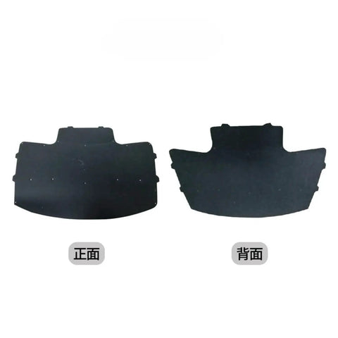 BMW 5 Series E39 Front Hood Insulation Pad Easy Install Flame Retardant Material Reduces Valve Whistling and Intake Noise While Protecting Engine Heat For 530i 520i 528i 525i M5 Car Parts Made For Your Ride, front and back views